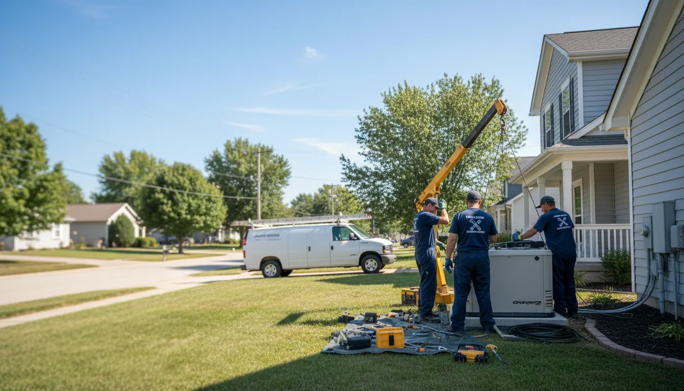 Generator Installation in South Byron, NY near me